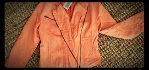 Lightweight Coral Blazer